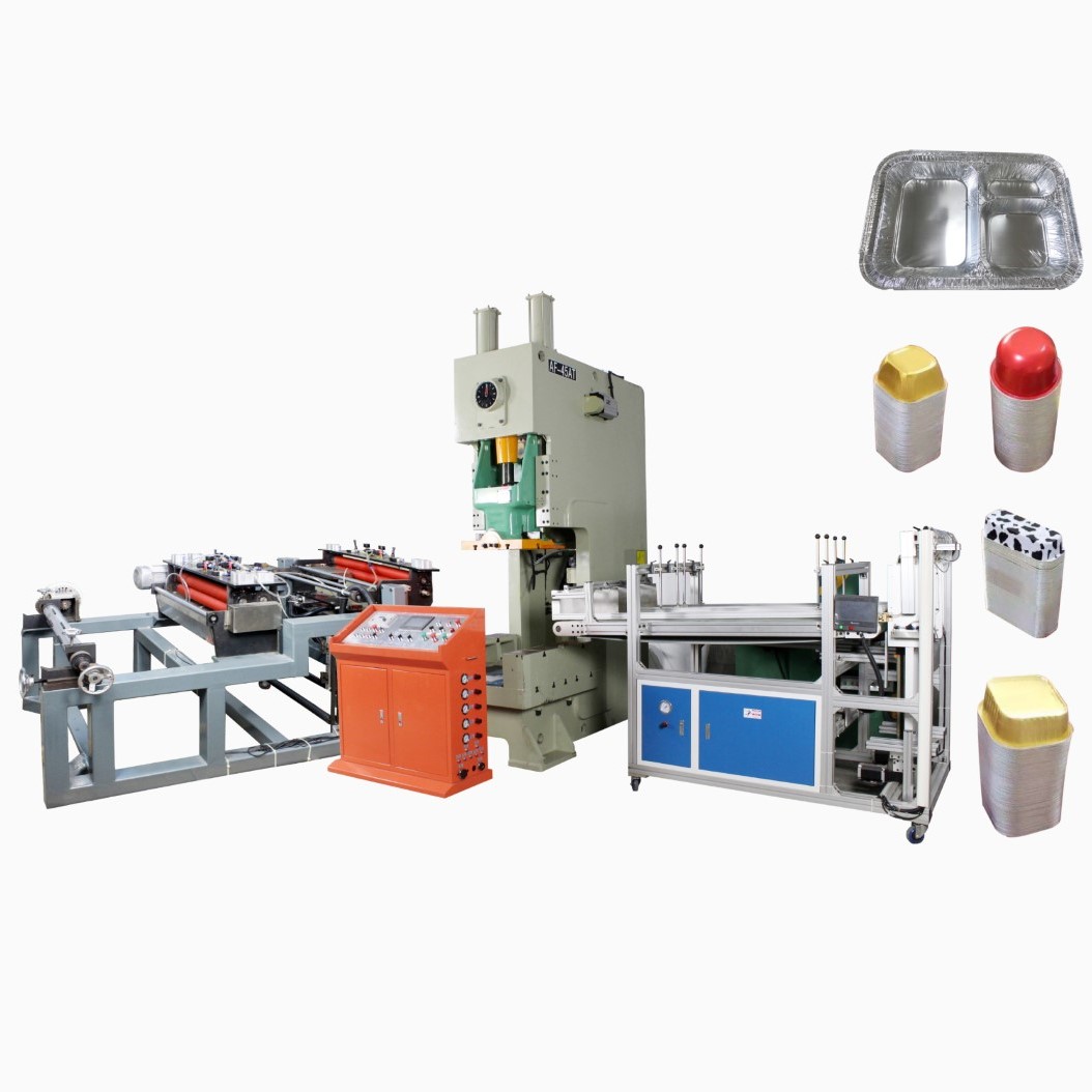 The advantages of an aluminum foil container making machine