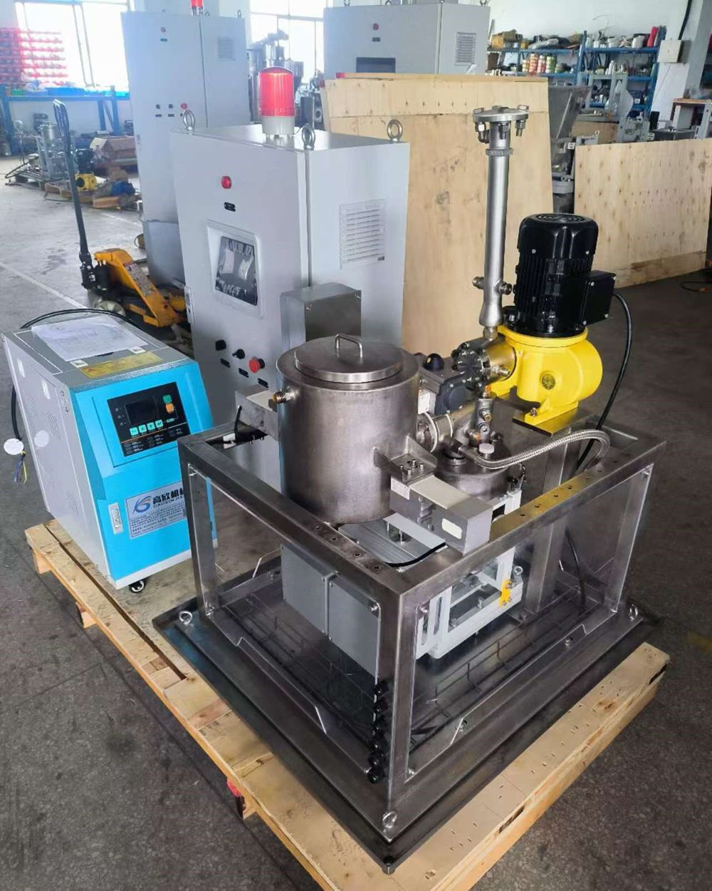 Pérdida de líquido de Pege en alimentador de peso para alimentación de anhídrido maleico a la extrusora para la extrusión de plástico