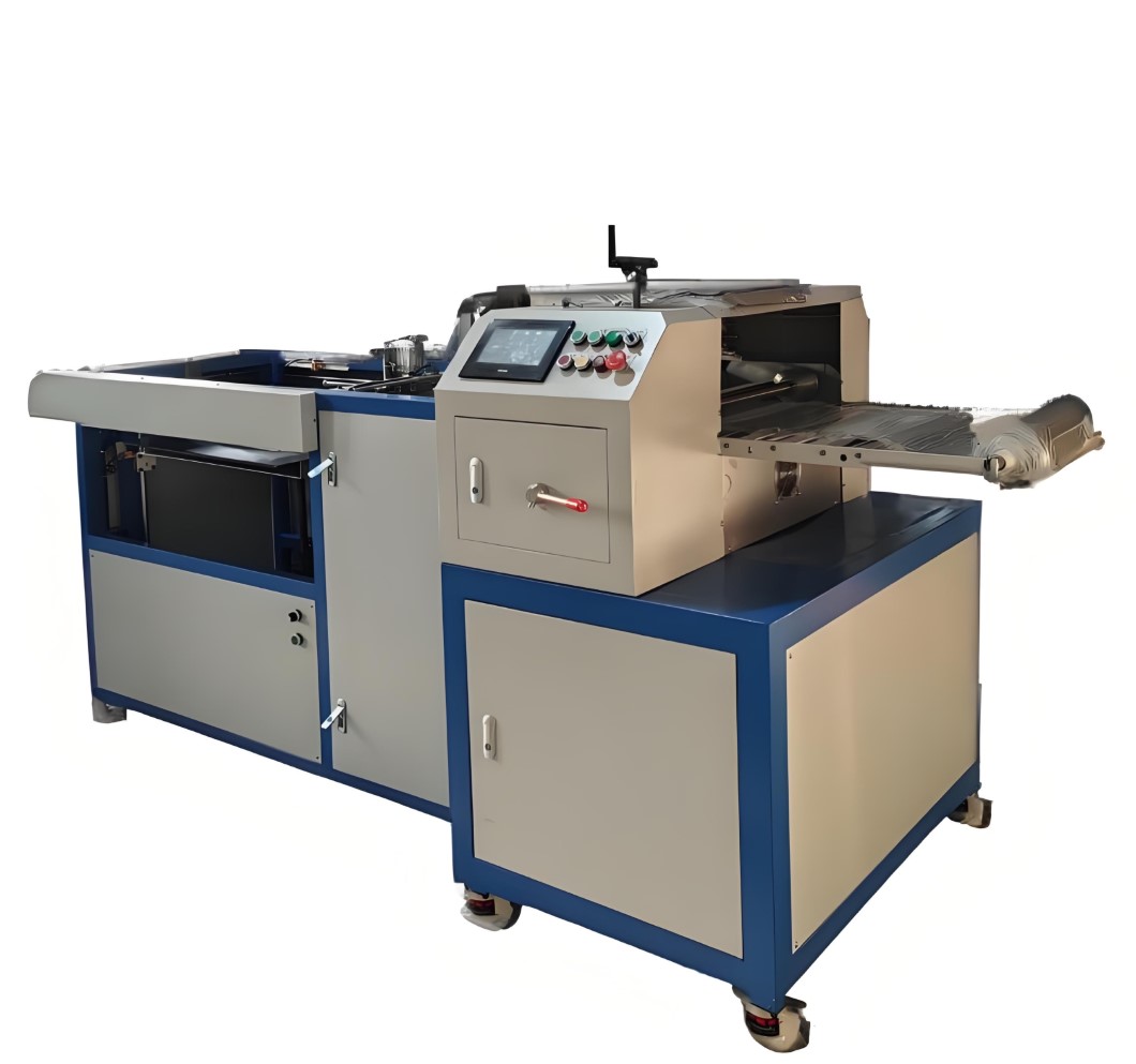 Máquina de corte de goma de silicona automática con funciones de corte automático y apilamiento automático