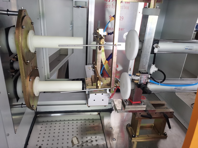 Mandrel washer cutting machine